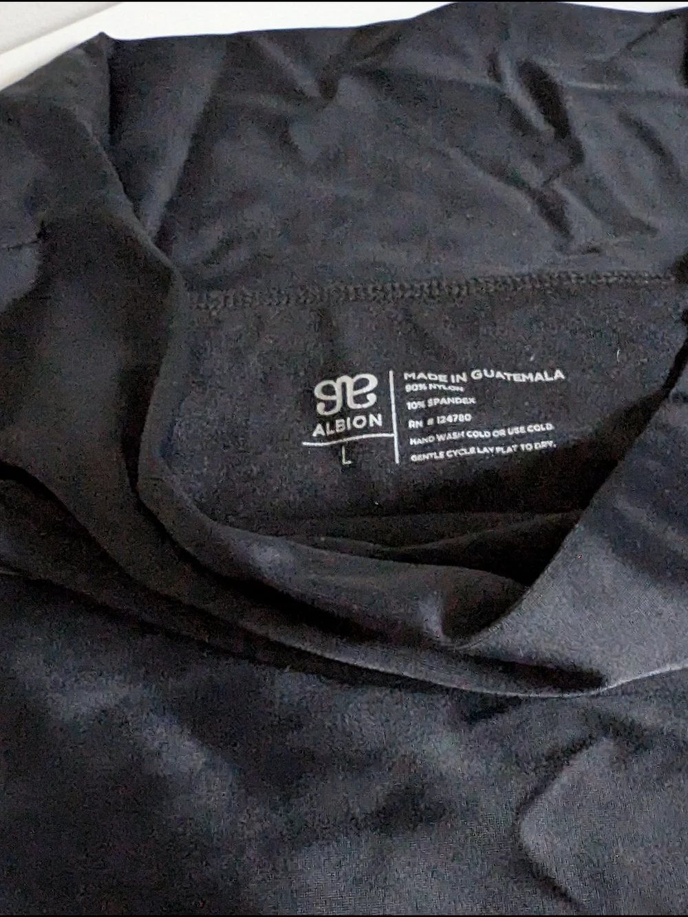 Albion Fit Black High-Waisted Swim Skirt - Picture 4 of 4